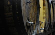Zigante Wines - wooden barrels, detail